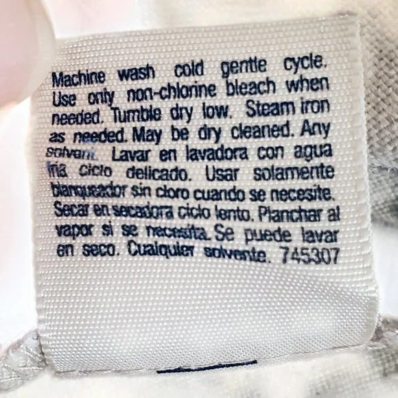 St. John's Bay 100% Linen Skirt Cottagecore Beachy Boho Tiered Peasant Size L - Picture 7 of 14